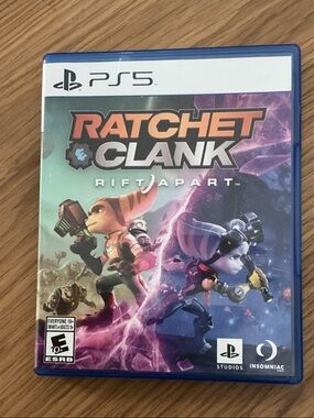 Sony PS5 Ratchet & Clank: Rift Apart - Blue and Purple Cover